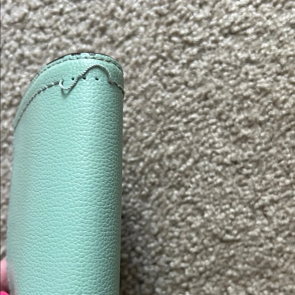 Kate Spade Green Satchel Smooth Leather Dome - Picture 2 of 7